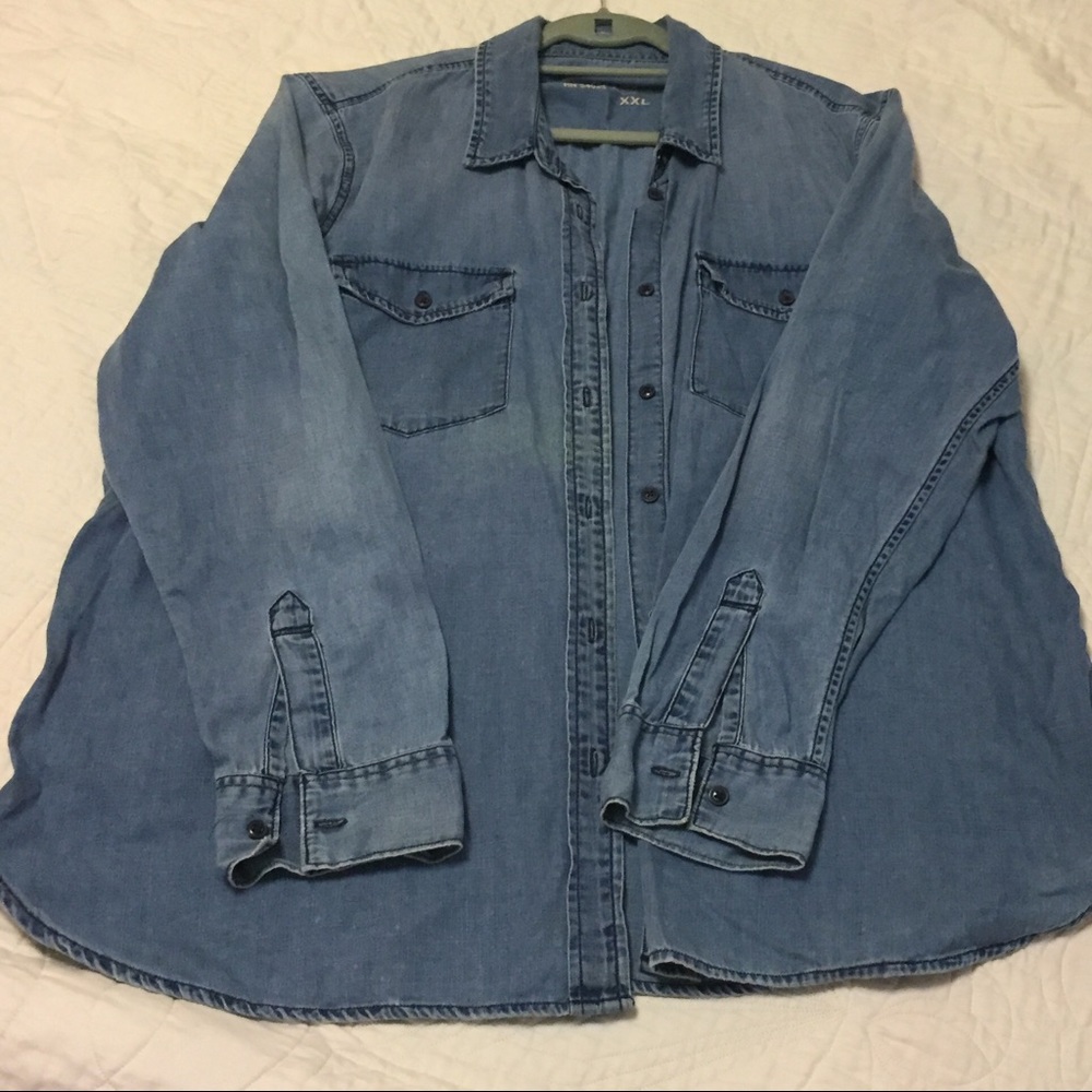 Chambray xxl gap shirt